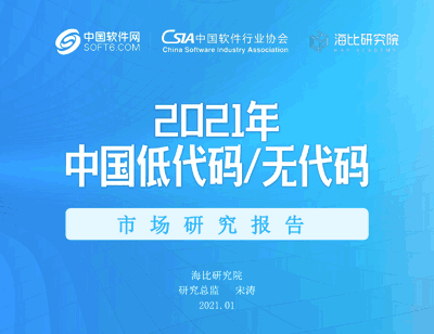 Chinasoft: China Low Code / No Code Market Research Report 2021